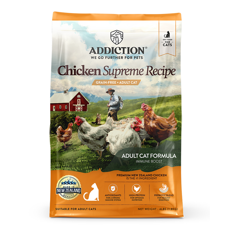 Addiction Cat Chicken Supreme Grain-Free 4lb