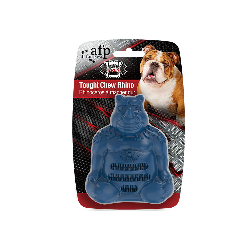 All For Paws Dog My TRex Tough Chew Rhino M