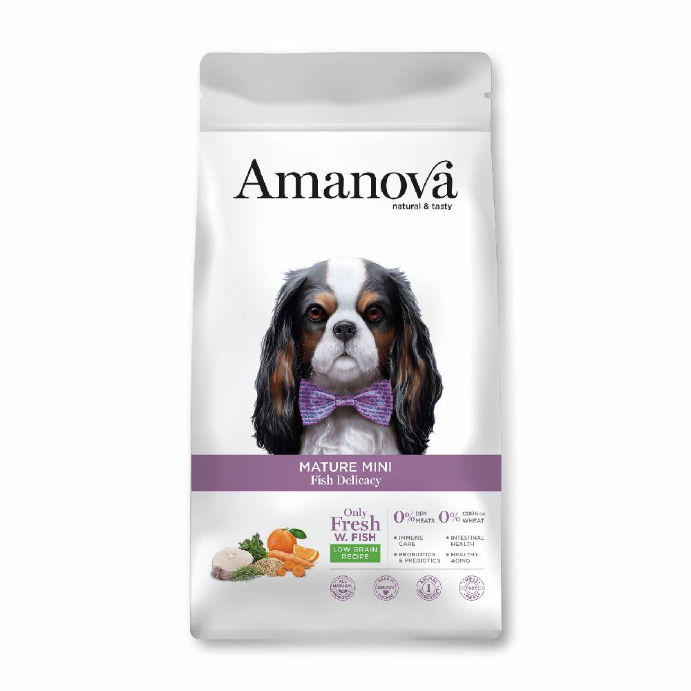Amanova Dog Mature Mini Fish 7kg1