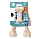 BetterBone Dog & Puppy Chew Teething Toy Soft Beef Small