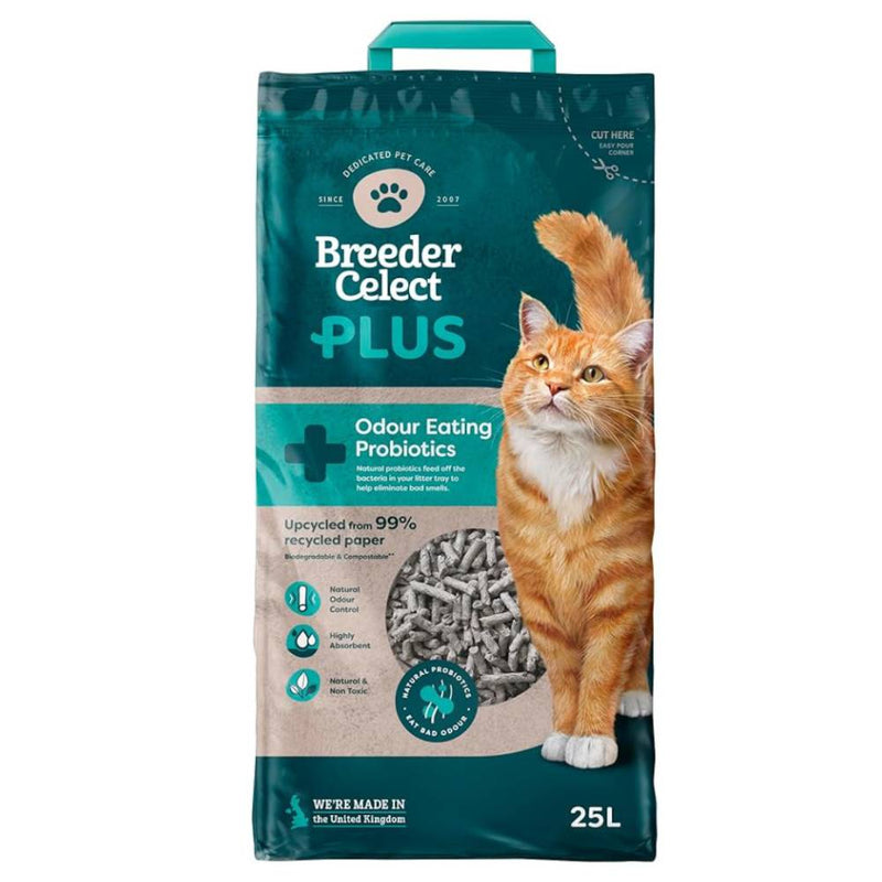 Breeder Celect Plus Cat Litter 25L