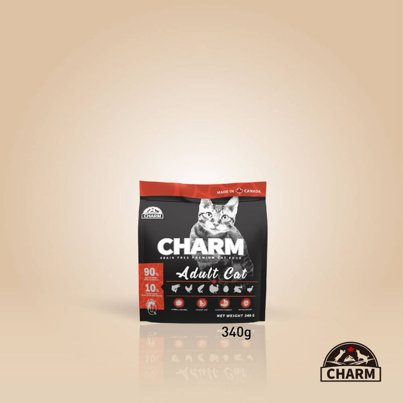 Charm Cat Adult Grain Free Premium Food 340g
