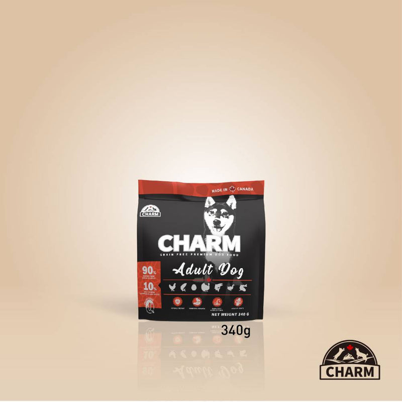 Charm Dog Adult Grain Free Premium Food 340g