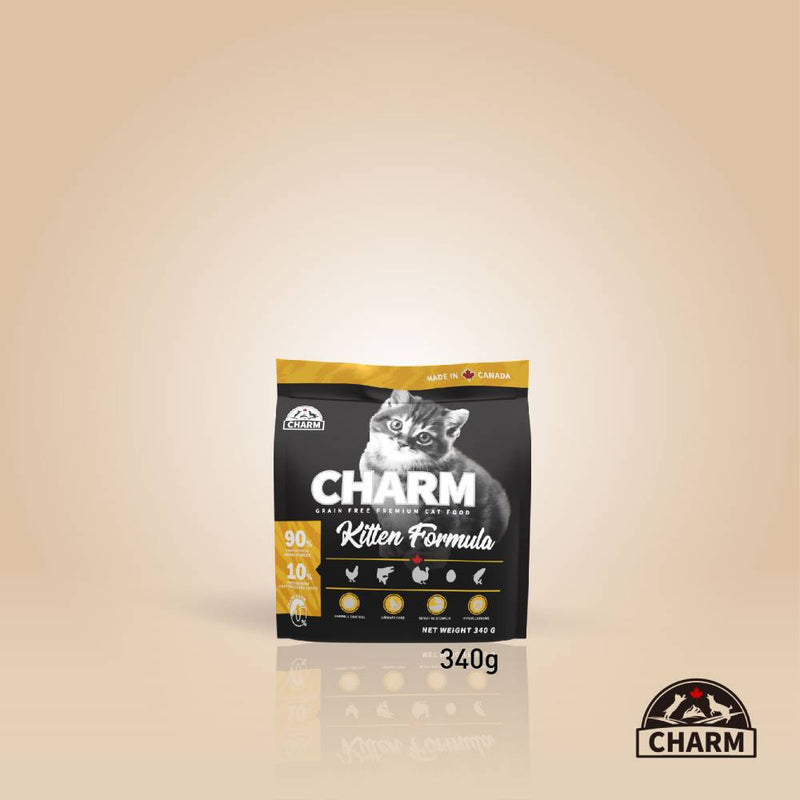 Charm Kitten Formula Grain Free Premium Food 340g