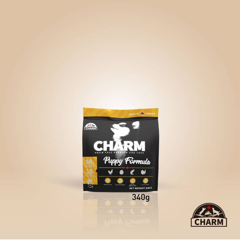 Charm Puppy Formula Grain Free Premium Food 340g