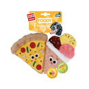 GiGwi Dog Toy Foody Friendz with Squeaker Pizza & Ice Cream