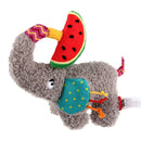 GiGwi Dog Toy Wiry Plush Friendz Squeaker Elephant