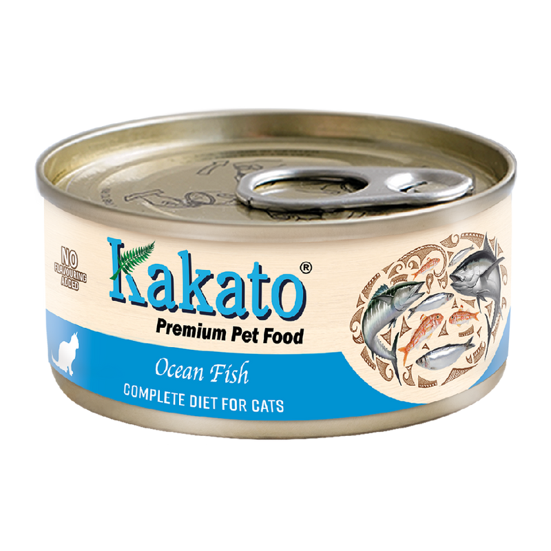 Kakato Premium Cat Food Complete Diet - Ocean Fish 70g
