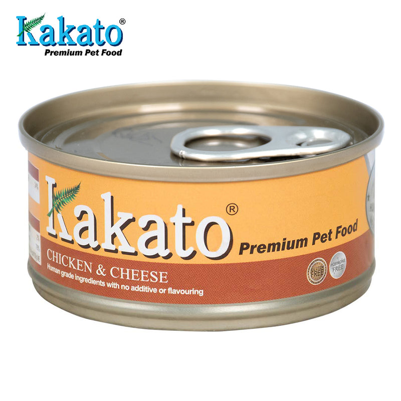 Kakato Premium Cat & Dog Food - Chicken & Cheese 70g