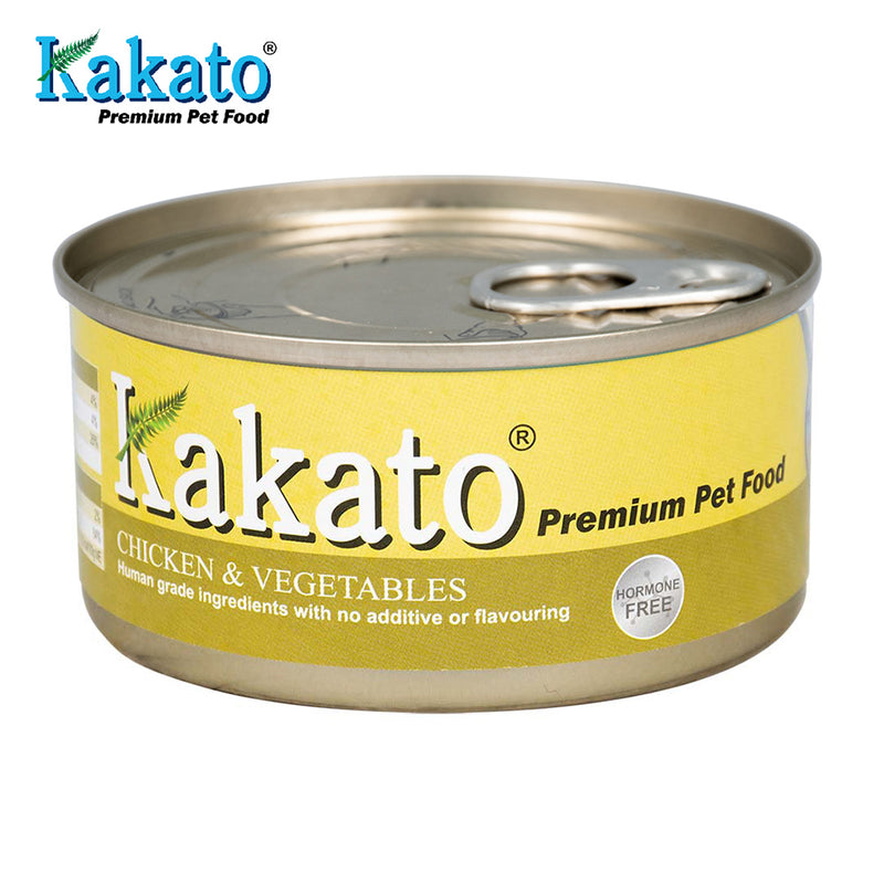 Kakato Premium Cat & Dog Food - Chicken & Vegetables 170g
