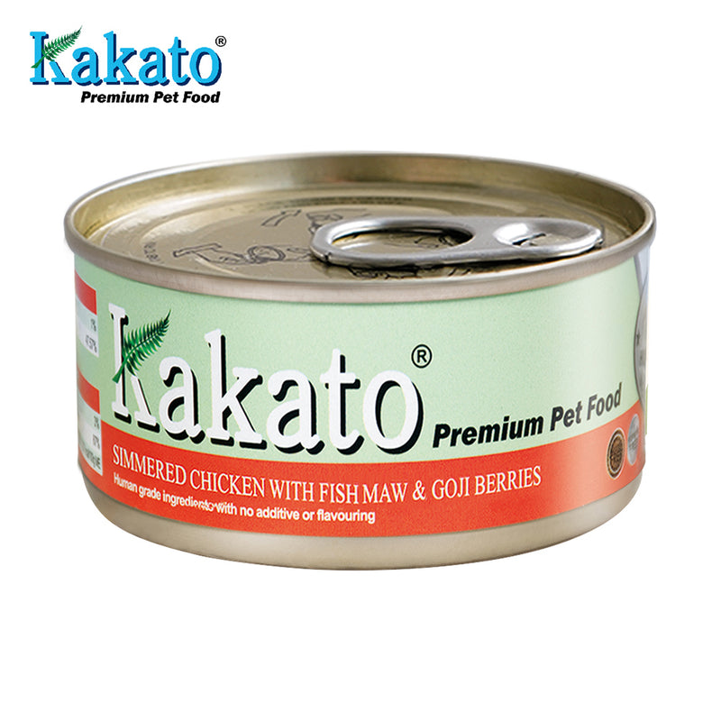 Kakato Premium Cat & Dog Food - Chicken with Fish Maw & Goji Berries 70g