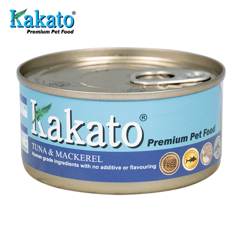 Kakato Premium Cat & Dog Food - Tuna & Mackerel 170g