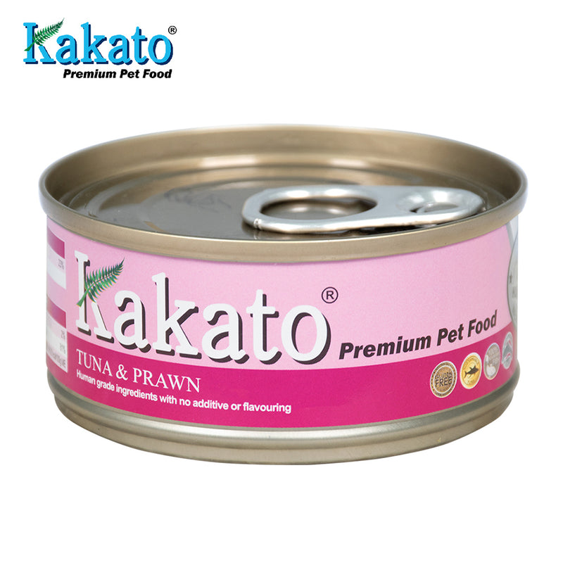 Kakato Premium Cat & Dog Food - Tuna & Prawn 70g