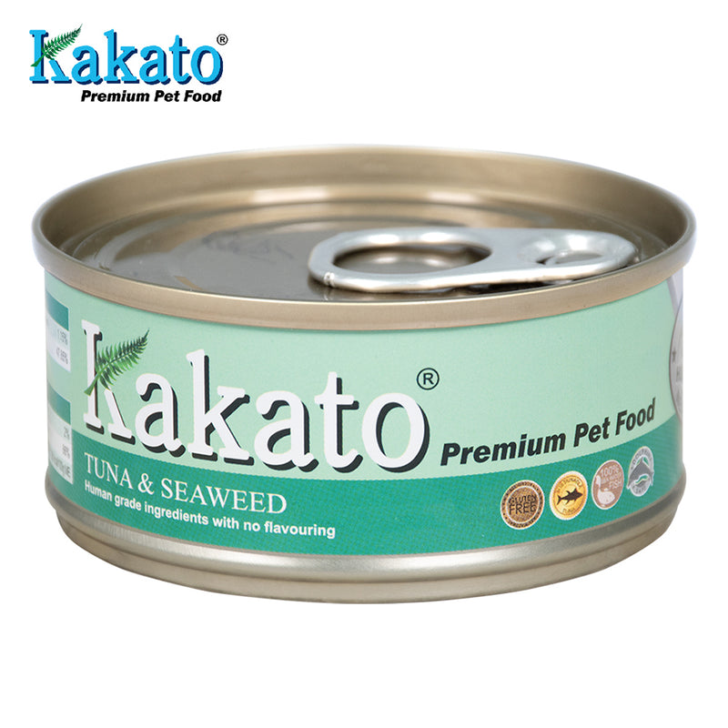 Kakato Premium Cat & Dog Food - Tuna & Seaweed 70g