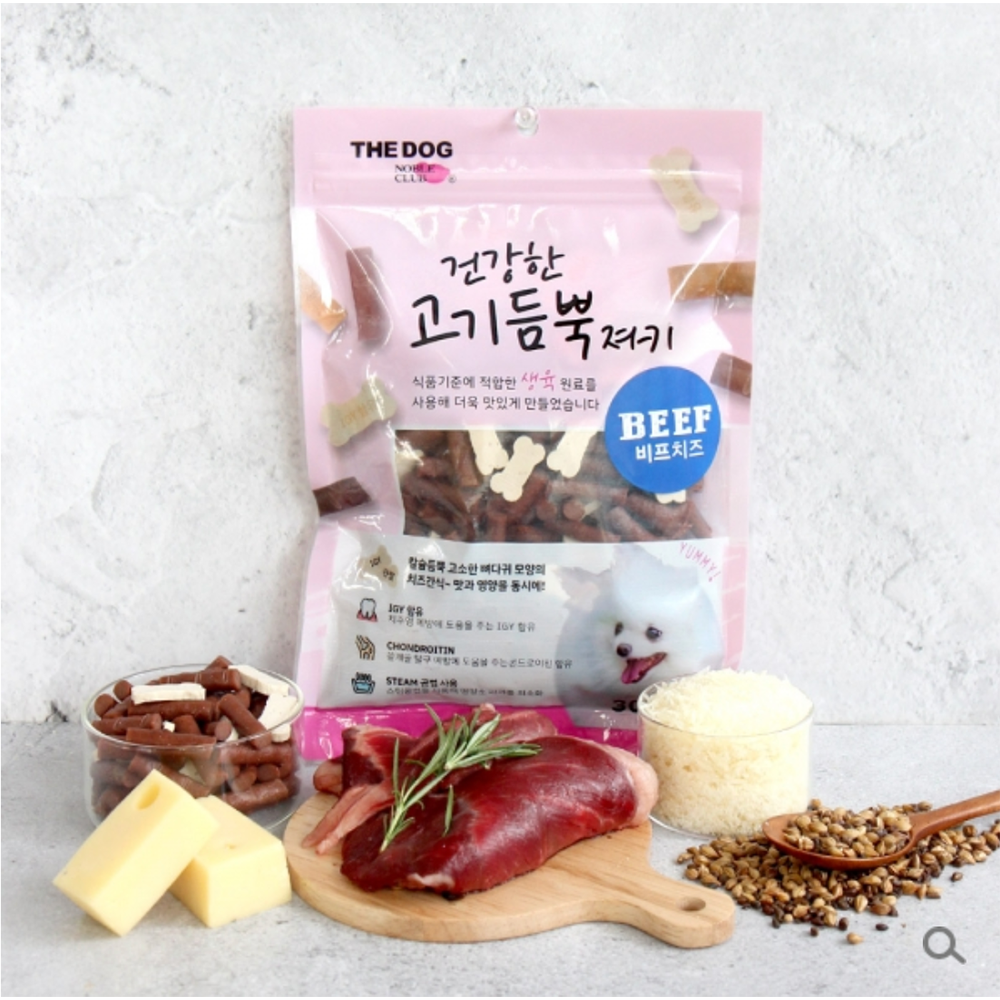 Korean Pet Food Dog Jerky Party Beef 300g