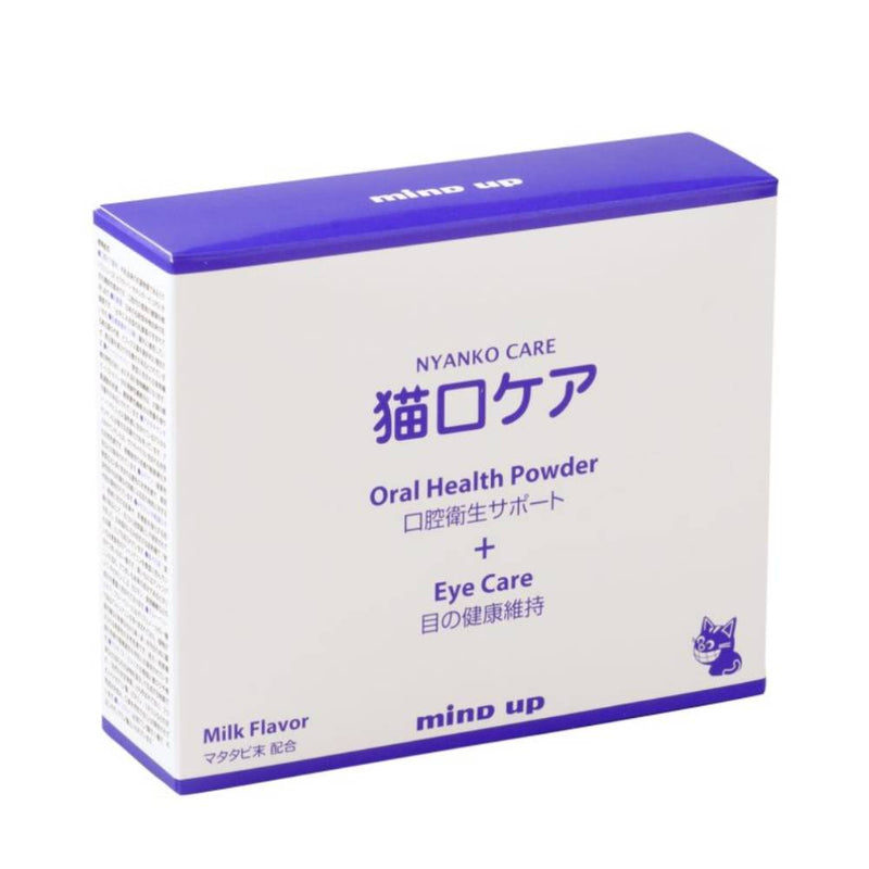Mind Up Nyanko Care Cat Oral Health Powder + Eye Care Milk 45g