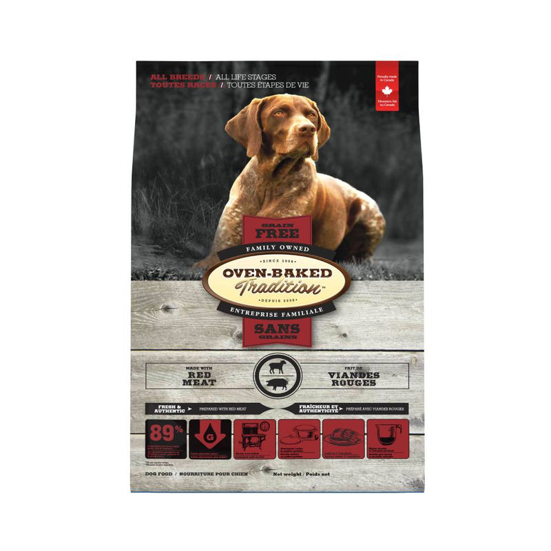 Oven Baked Tradition Dog All Life Stages Grain-Free Red Meat 12.5lb