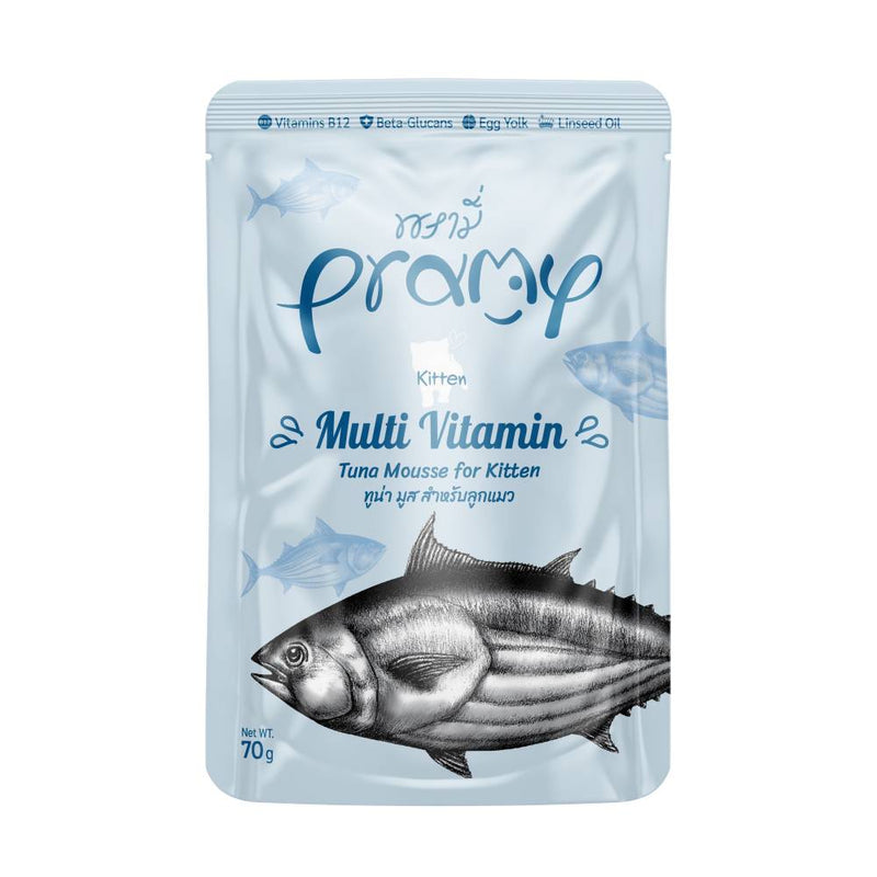 Pramy Kitten Multi Vitamin Tuna Mousse 70g