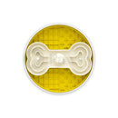 Puzzle Feeder Lick Mat Enrichment Slow Feeder Bowl for Dog Yellow M/L