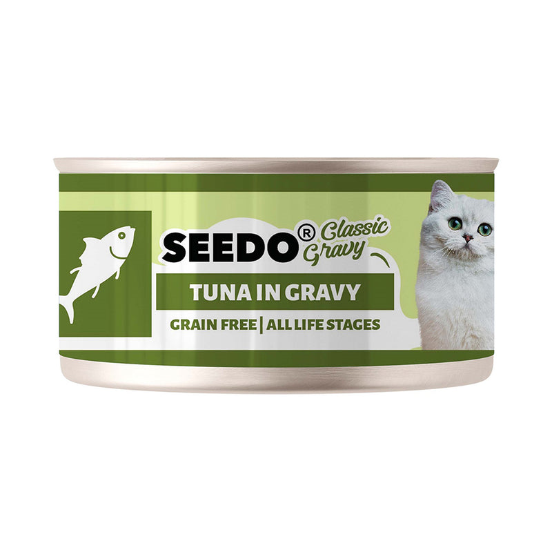 Seedo Cat Classic Gravy Grain-Free Tuna in Gravy 70g