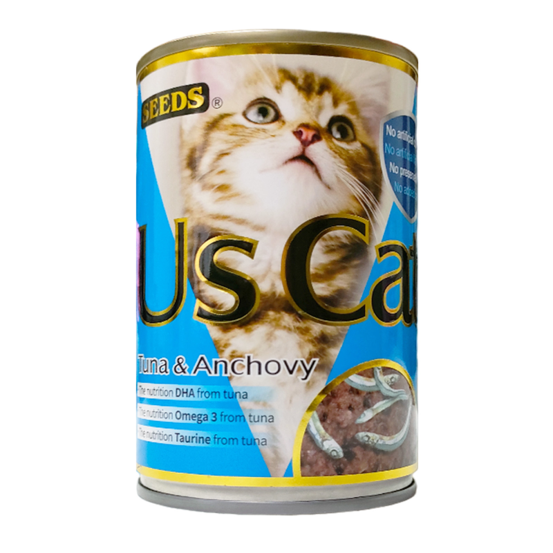 Seeds Us Cat Tuna & Anchovy 400g