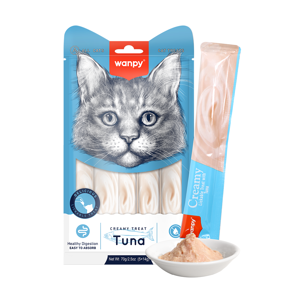 Wanpy Cat Treat Creamy Tuna 70g