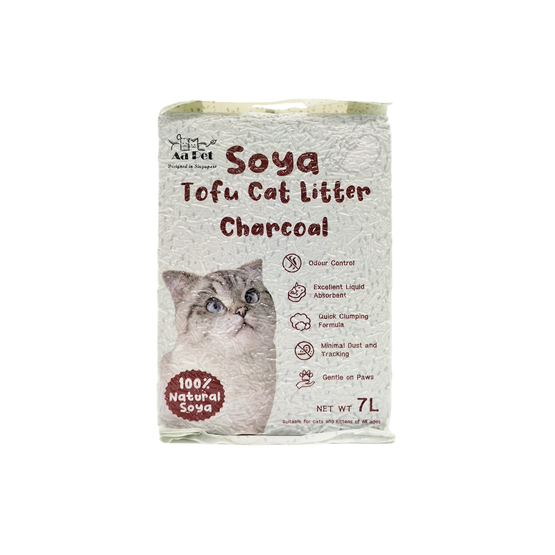 AaPet Soya Tofu Cat Litter Charcoal 7L