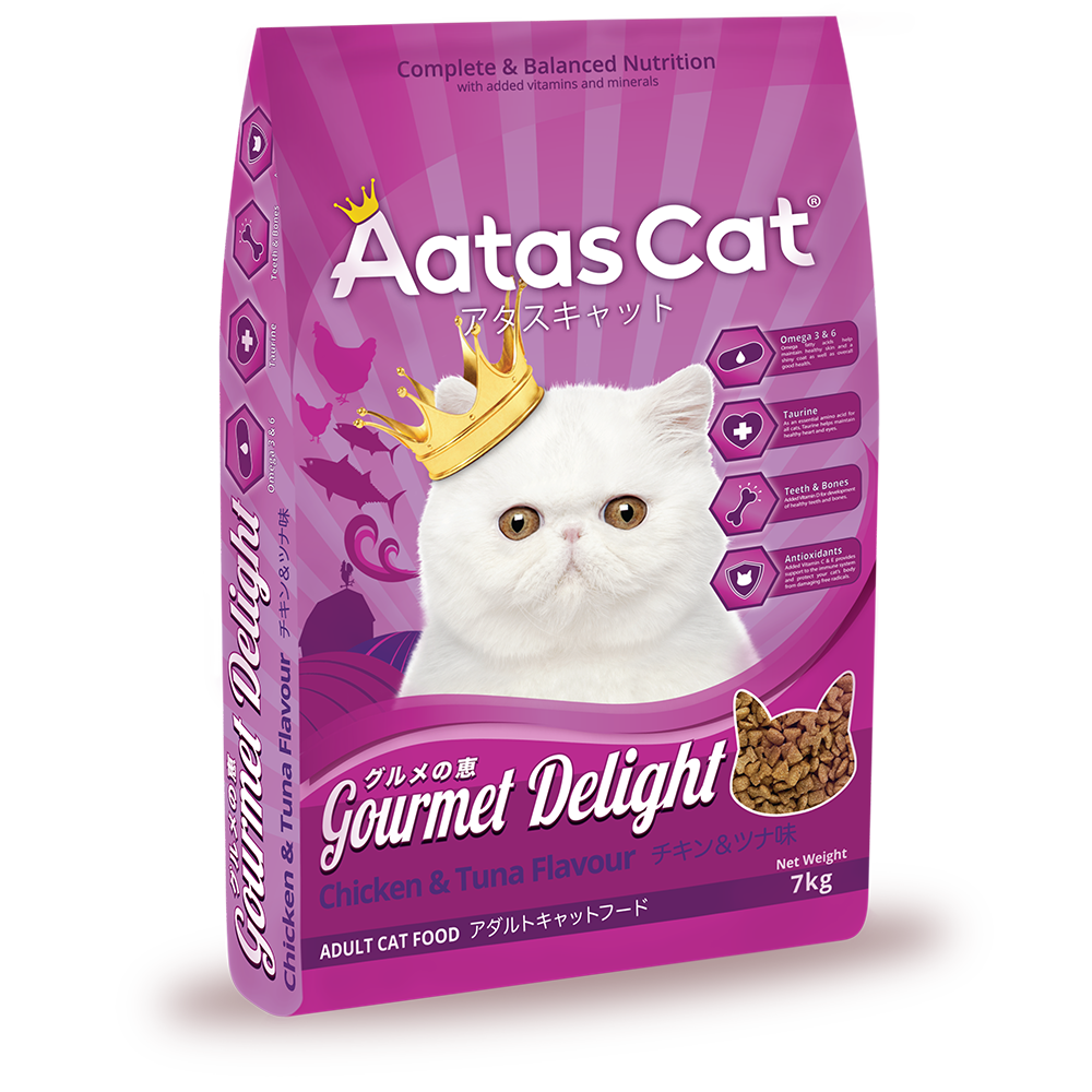 Aatas Cat Gourmet Delight - Chicken & Tuna 7kg