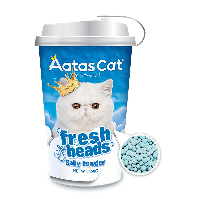 Aatas Cat Fresh Beads Baby Powder 450g