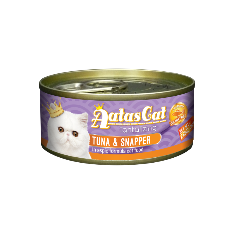 Aatas Cat Tantalizing Tuna & Snapper 80g