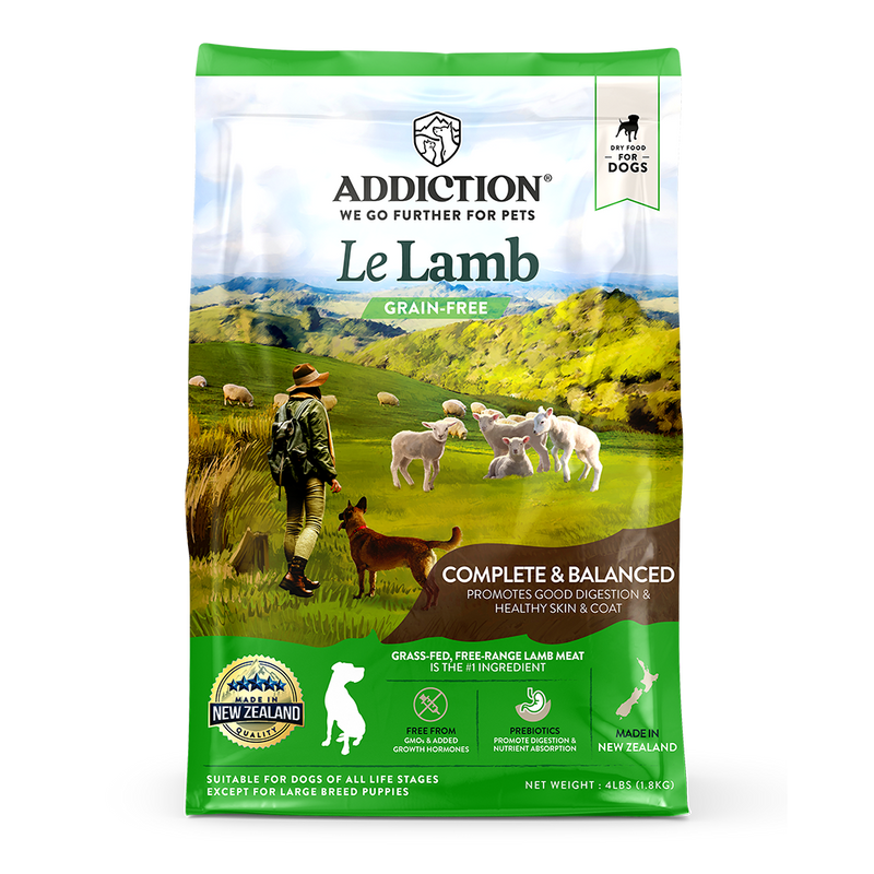 Addiction Dog Le Lamb 4lb