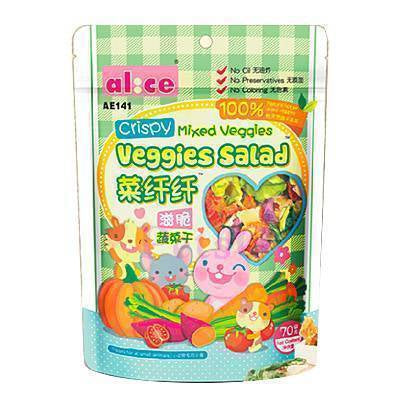 Alice Veggies Salad Crispy Mixed Veggies 70g