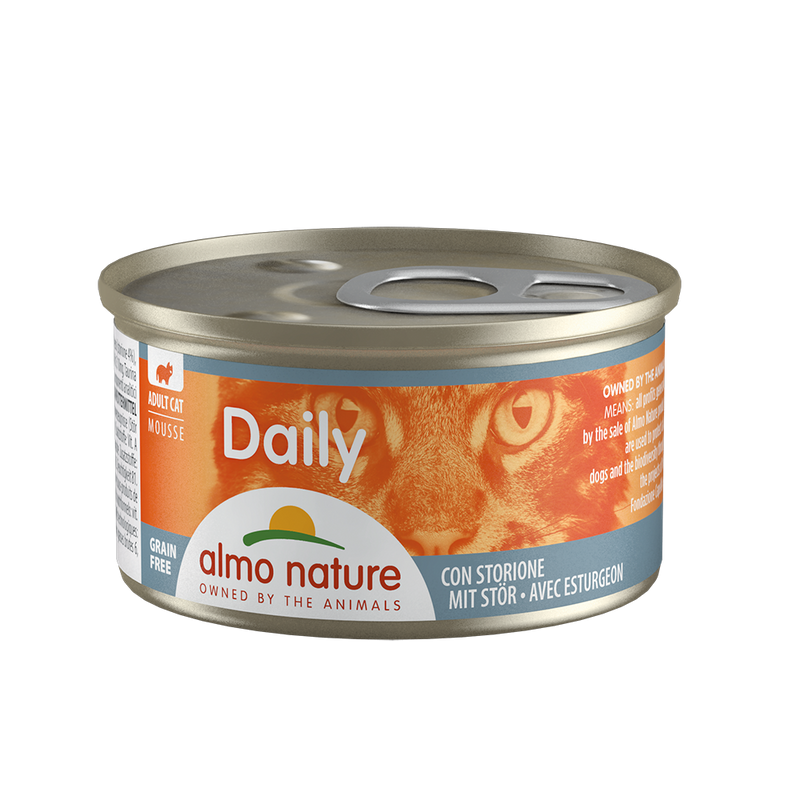 Almo Nature Cat Daily Mousse Sturgeon 85g