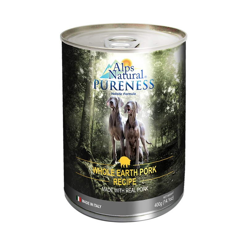 Alps Natural Dog Pureness Whole Earth Pork 400g