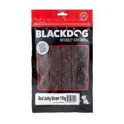 BlackDog Beef Jerky Straps 150g