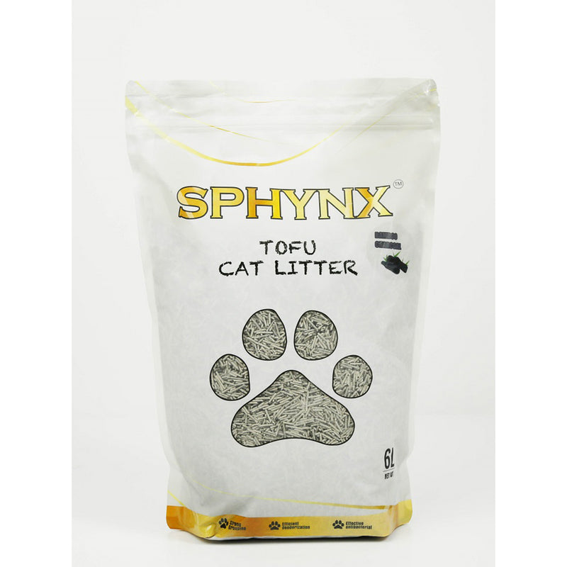 Sphynx Tofu Cat Litter Bamboo Charcoal 6L