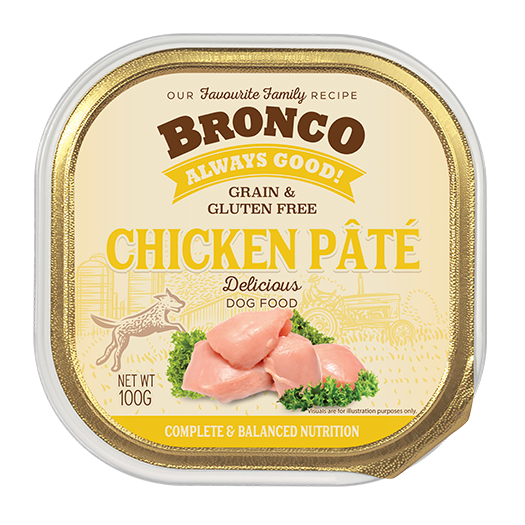 Bronco Dog Chicken Pate 100g