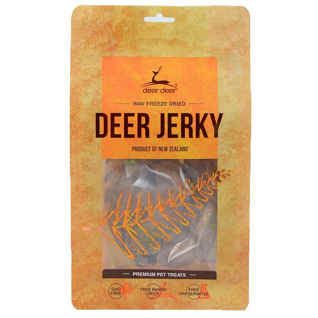 Dear Deer Dogs & Cats Freeze Dried Deer Jerky 40g