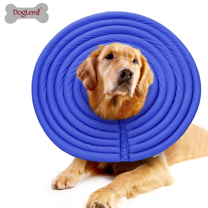 DogLemi Anti-Lick Pet Protector Collar Blue XXL