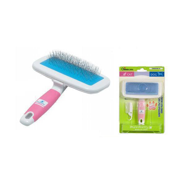 DoggyMan Pure Pretty Slicker Brush Medium (PP20)