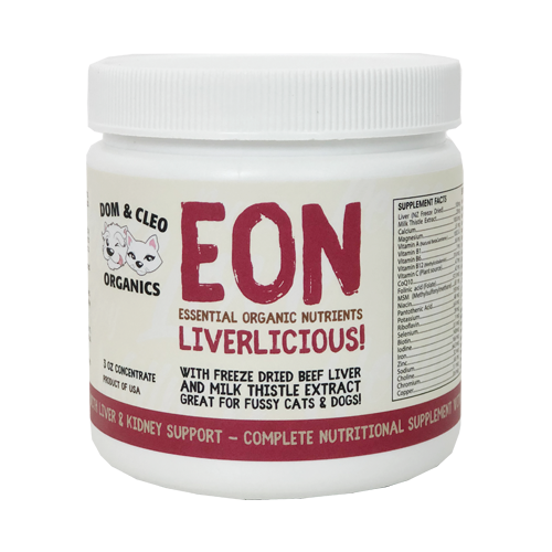 Dom & Cleo Eon Liverlicious for Fussy Dogs & Cats 3oz