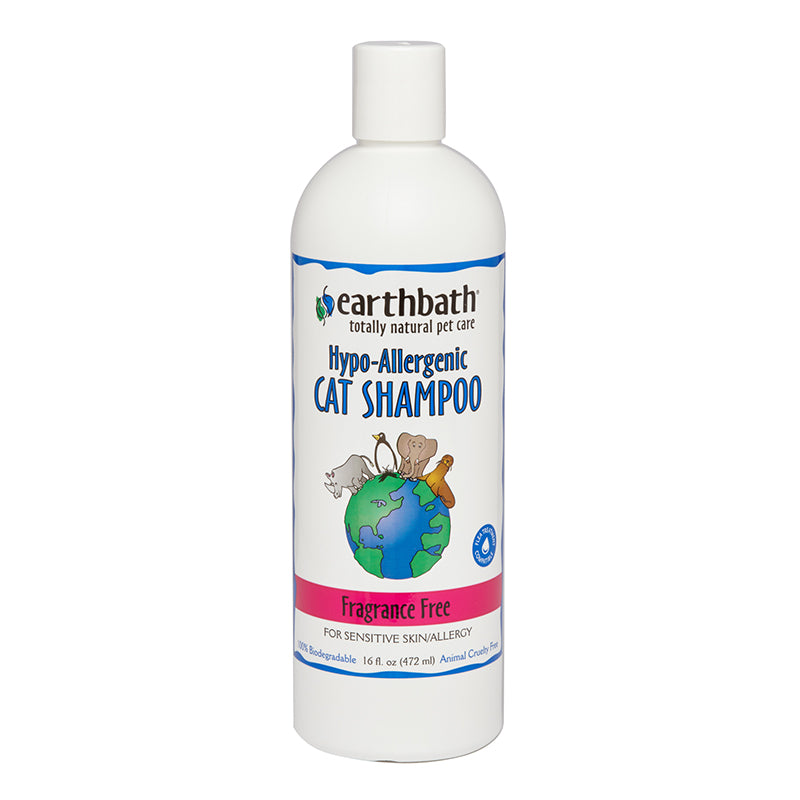 Earthbath Hypo-Allergenic Cat Shampoo 16oz