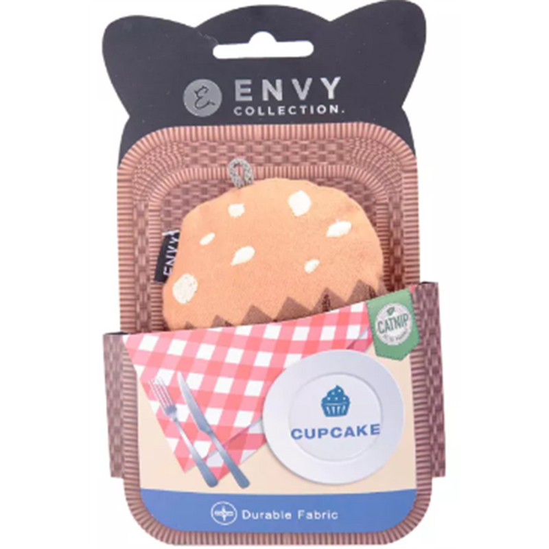 Envy Cat Toy Cupcake