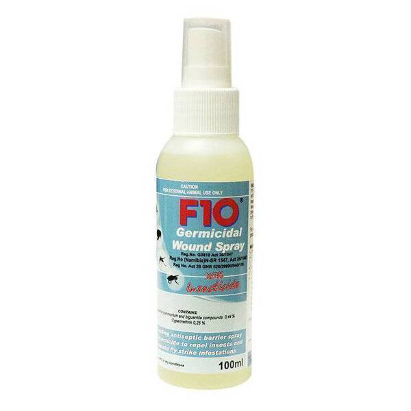F10 Germicidal Wound Spray with Insecticide 100ml