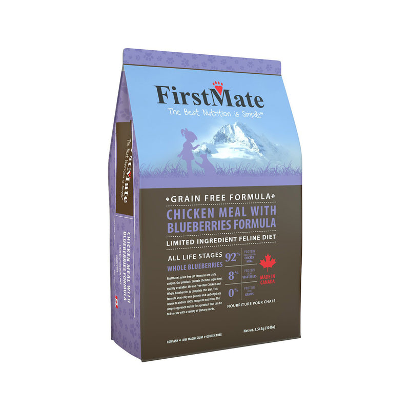 FirstMate Cat Grain-Free Chicken with Blueberries for All Life Stages 10lb