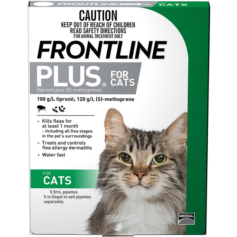Frontline Plus Spot-On for Cats 6pcs