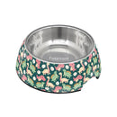 Fuzzyard Dog Bowl Melamine Dinosaur Land L