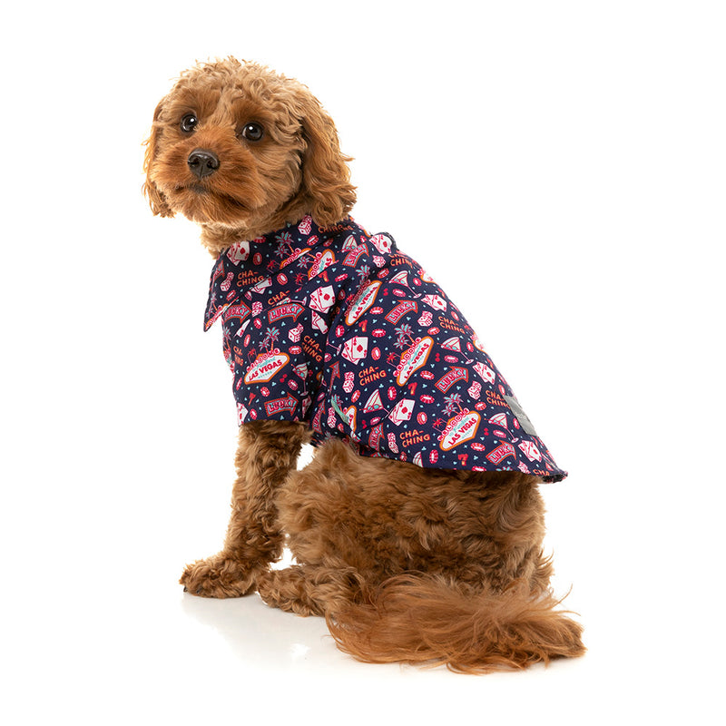 Fuzzyard Dog Button Up Shirt - Jackpup Size 7