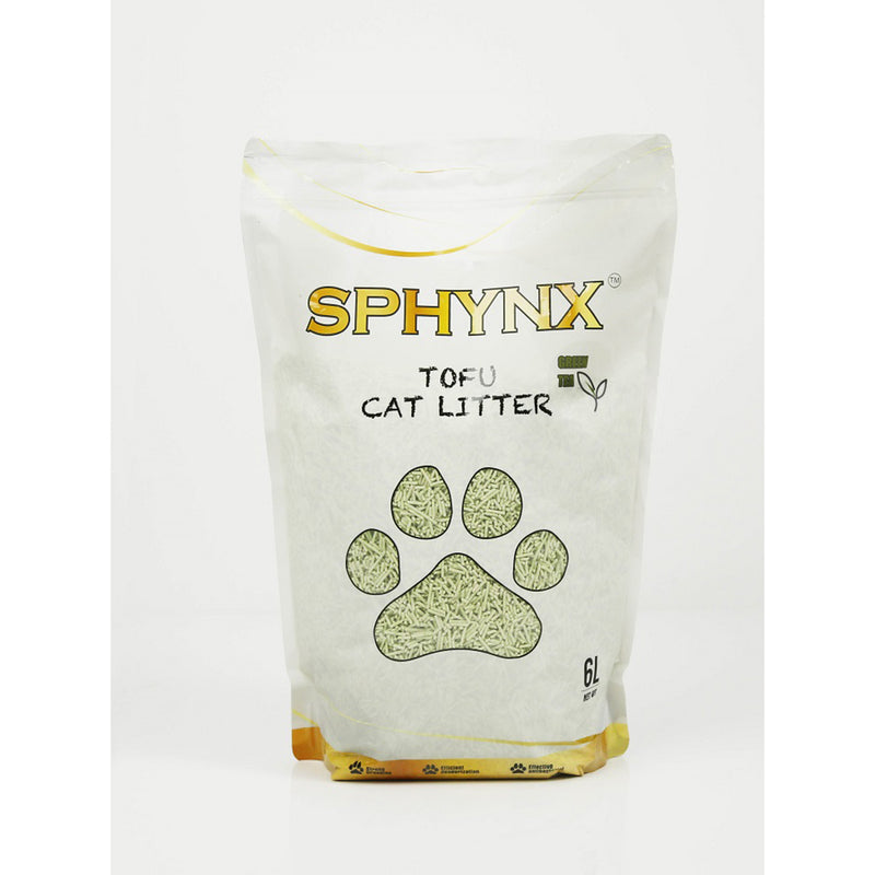 Sphynx Tofu Cat Litter Green Tea 6L