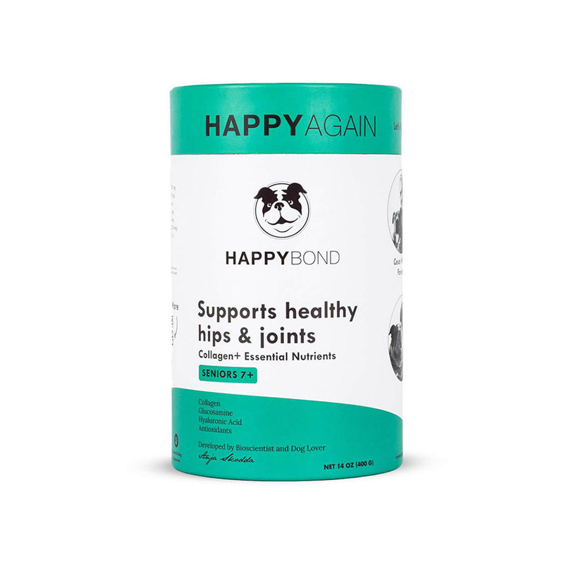 Happy Bond Dog Joint Supplement Happy Again Senior >7yrs old 400g